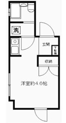 ヒューゲルハイム三軒茶屋の物件間取画像